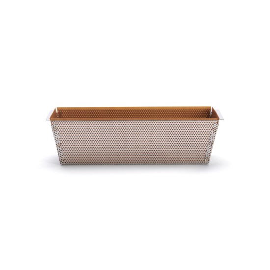 Perforierte Gebäckform, Edelstahl, 26 x 10,3 cm - de Buyer