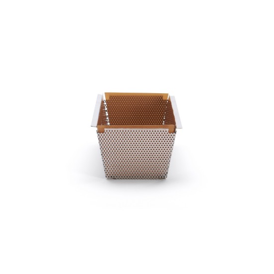 Perforierte Gebäckform, Edelstahl, 26 x 10,3 cm - de Buyer