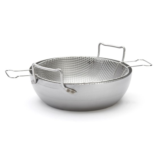 Deep-fry basket, 34 cm, stainless steel - de Buyer