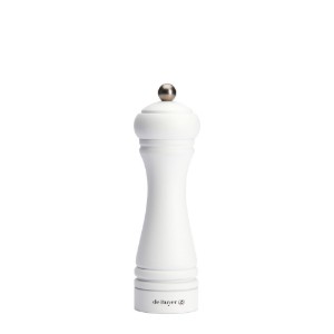 Macina universale in legno, 18 cm, "Java", Matte White - de Buyer