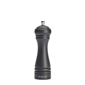 Macina sale in legno, 18 cm, "Java", Matte Black - de Buyer