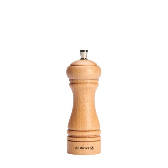 Macinasale in legno, 14 cm, "Java", Natural - de Buyer