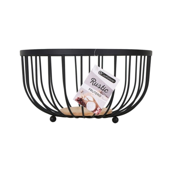 Fruit basket, metal, 25 cm - Confortime