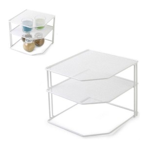 Organizer per armadio, metallo, 23 × 23 × 21,5 cm - Confortime