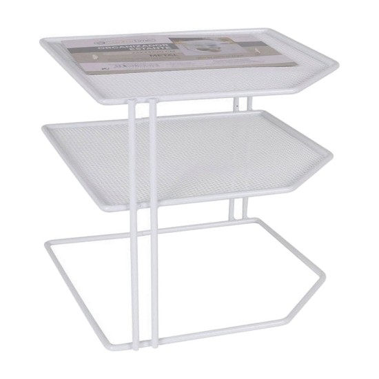 Organizer per armadio, metallo, 23 × 23 × 21,5 cm - Confortime