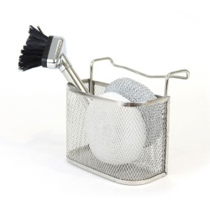 Organizer voor spoelbakaccessoires, roestvrij staal - Confortime