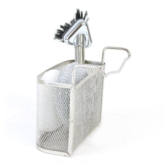 Portaoggetti per accessori lavello, acciaio inox - Confortime