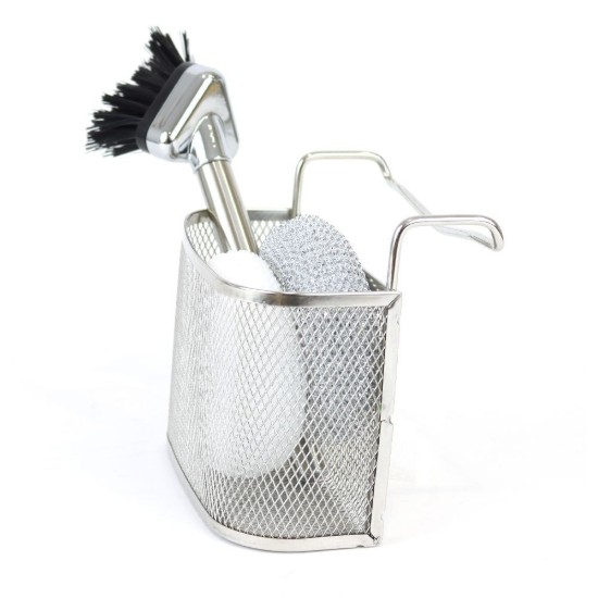 Portaoggetti per accessori lavello, acciaio inox - Confortime