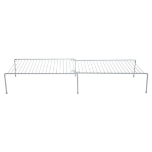 Organizer estensibile per armadi, metallo, 37-65 × 15 × 13,5 cm - Confortime