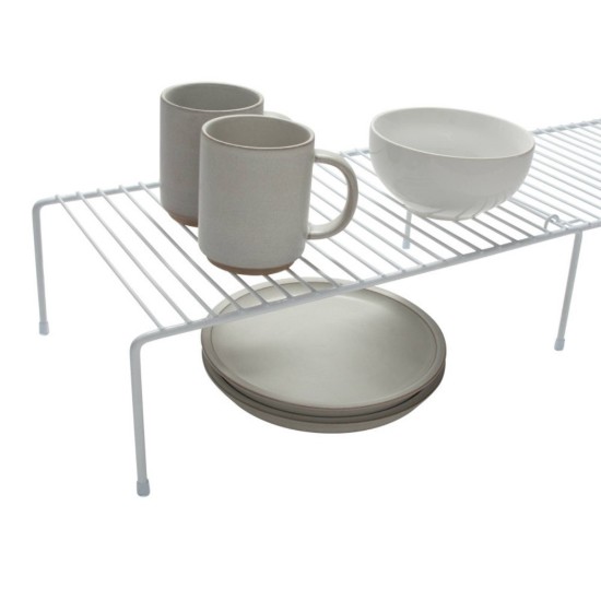 Extendable organizer for cupboards, metal, 37-65 × 15 × 13.5 cm - Confortime