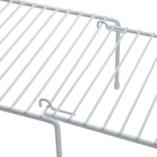 Extendable organizer for cupboards, metal, 37-65 × 15 × 13.5 cm - Confortime