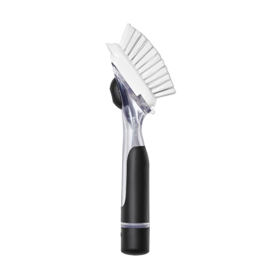Spazzola per piatti con dosatore di sapone, 23,6 cm - OXO