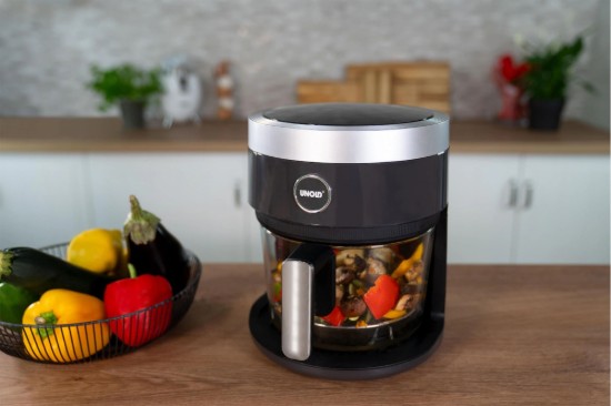 Fryer aer te, gloine, 3.5 L, 1200 W - Unold