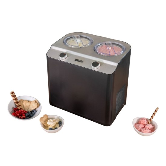 Heladera Doppio, 2,4L, 250W, Negro - Unold