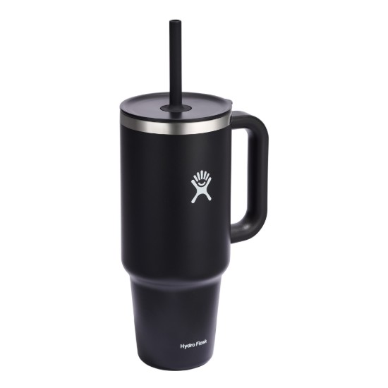 Soojusisolatsiooniga trummel, roostevaba teras, 1,18L, 'All Around Travel', Black – Hydro Flask