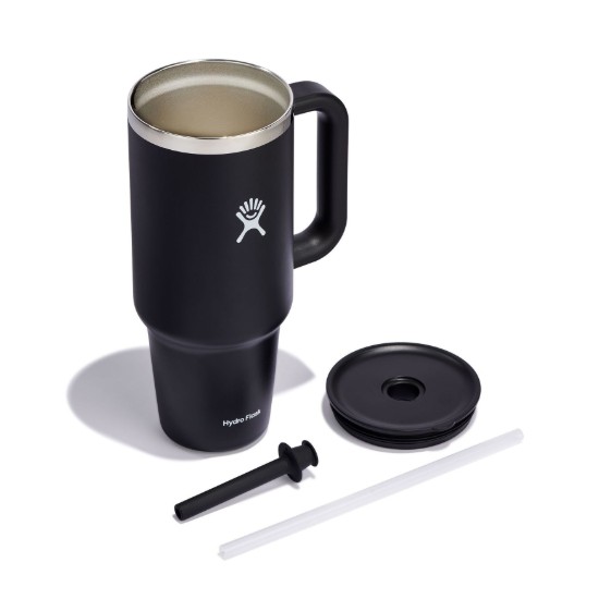 Soojusisolatsiooniga trummel, roostevaba teras, 1,18L, 'All Around Travel', Black – Hydro Flask
