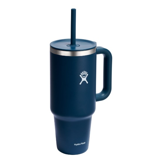 Bicchiere termicamente isolato, acciaio inossidabile, 1,18 L, 'All Around Travel', Indigo - Hydro Flask