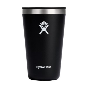 Thermisch geïsoleerde beker, roestvrij staal, 470ml, 'All Around', Black - Hydro Flask