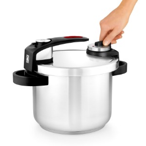 Set pentola a pressione, acciaio inox, 4 L + 7 L, "Tekna" - BRA