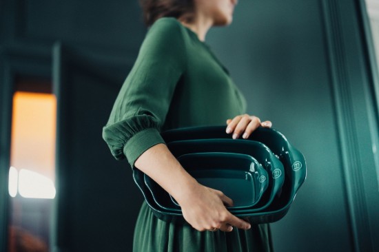 Ceramic oven dish, 30x19cm/1.55L, Cedre - Emile Henry