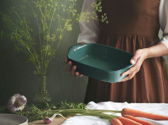 Ceramic oven dish, 42.5x28 cm/4L, Cedre - Emile Henry
