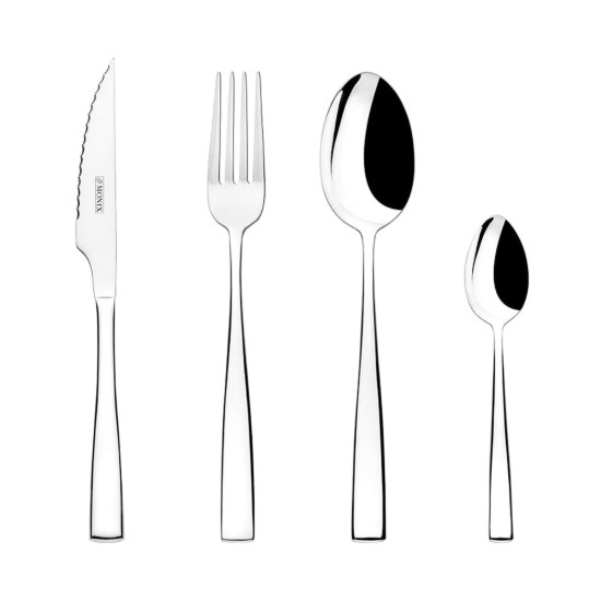 Servizio posate 113 pezzi, acciaio inox, "Siena" - Monix
