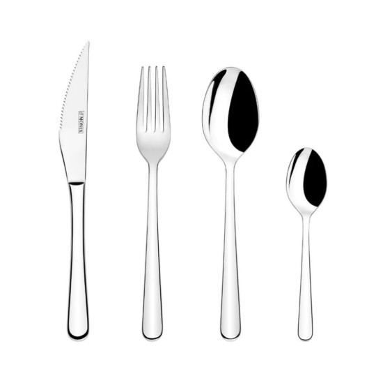 Set posate 24 pezzi, acciaio inox, "Pisa" - Monix