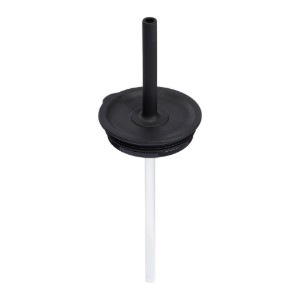 Strodeksel voor thermisch isolerende mok, maat S, Zwart - Hydro Flask