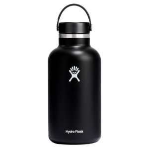 Borraccia termoisolante, acciaio inossidabile, 1,9 L, "Wide Mouth", Black - Hydro Flask