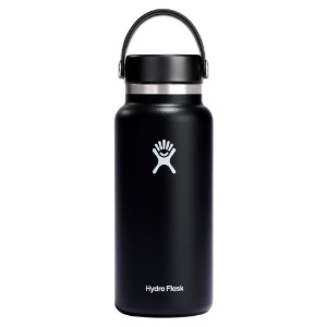 Thermisch isolerende fles, roestvrij staal, 950 ml, "Wide Mouth", Black - Hydro Flask