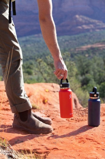 Soojusisolatsioonipudel, roostevaba teras, 950ml, "Wide Mouth", Indigo - Hydro Flask