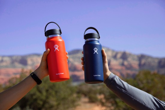 Soojusisolatsioonipudel, roostevaba teras, 950ml, "Wide Mouth", Indigo - Hydro Flask