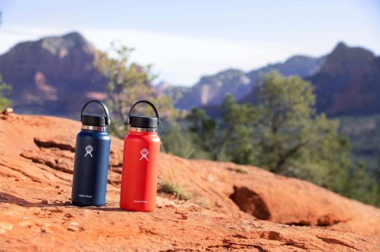 Soojusisolatsioonipudel, roostevaba teras, 950ml, "Wide Mouth", Indigo - Hydro Flask