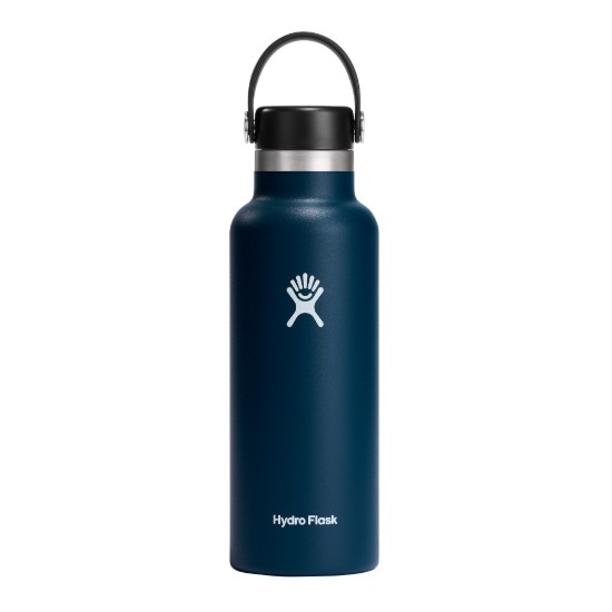 Botella termoaislante, acero inoxidable, 530ml, "Standard", Indigo - Hydro Flask