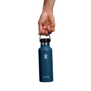 Borraccia termoisolante, acciaio inossidabile, 530ml, "Standard", Indigo - Hydro Flask
