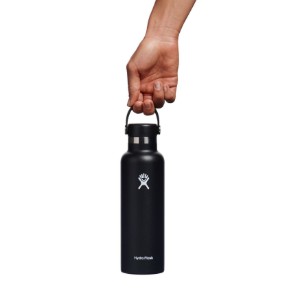 Thermisch isolerende fles, roestvrij staal, 620 ml, "Standard", Black - Hydro Flask