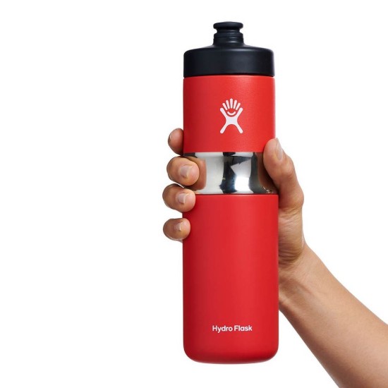 Sticla termos sport, inox, 590ml, "Wide Mouth", Goji - Hydro Flask