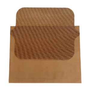 Set van 2 rechthoekige beschermplaten voor AirFryer oven, glasvezel - NoStik