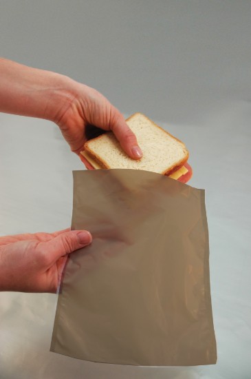 Set of 2 reusable bags for toaster, fibreglass, 16 x 16.5 cm - NoStik