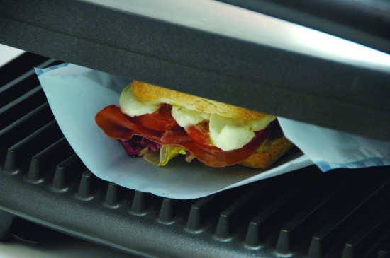 Set van 4 herbruikbare zakjes voor toast en panini, teflon - NoStik