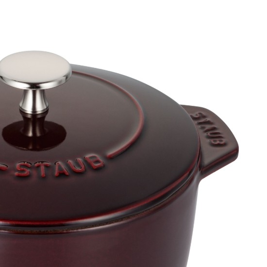 Cocotte rice cooking pot, cast iron, 20cm/3L, Grenadine - Staub