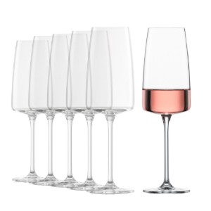 Set van 6 champagneglazen, "Sensa", 388 ml - Schott Zwiesel