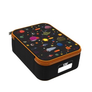 Borsa portapranzo termoisolante, 26,5×19,5 cm, Spaceships - Ion8