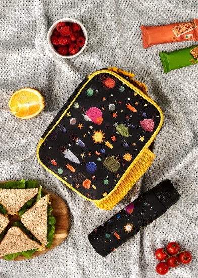 Varmeisolerende matpose, 26,5 × 19,5 cm, Spaceships - Ion8