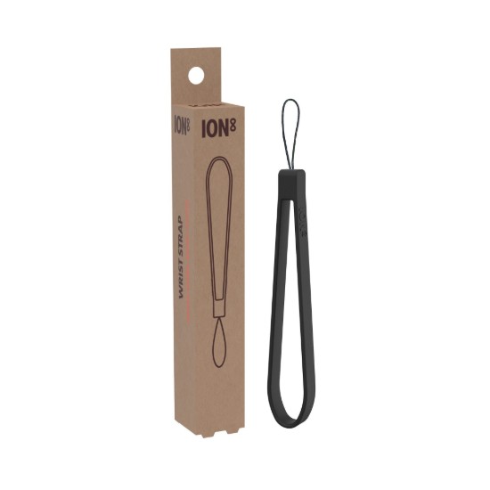 Silicone strap for bottles, Black - Ion8