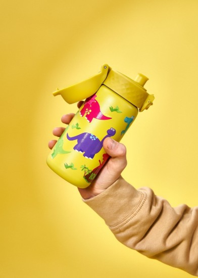 Borraccia per bambini, acciaio inossidabile, 320 ml, Dinosaurs - Ion8