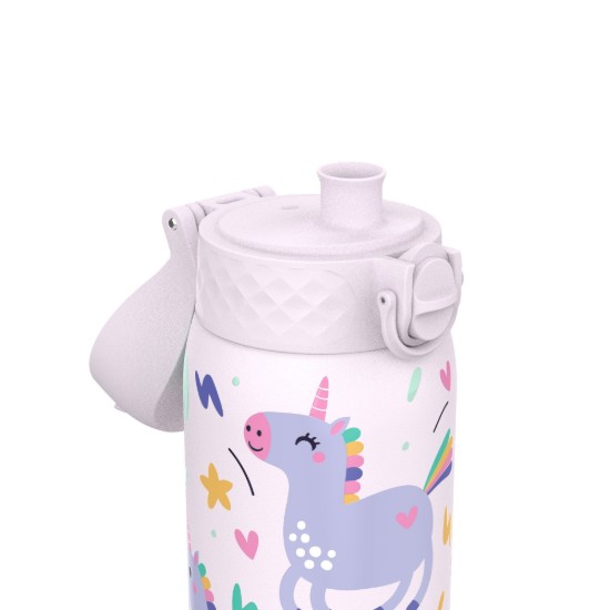 Borraccia per bambini, acciaio inossidabile, 320 ml, Unicorns - Ion8