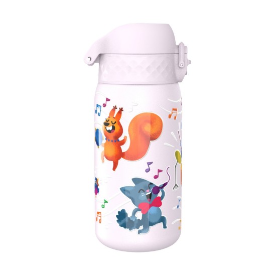 Gourde pour enfant, acier inoxydable, 400 ml Animal Band - Ion8