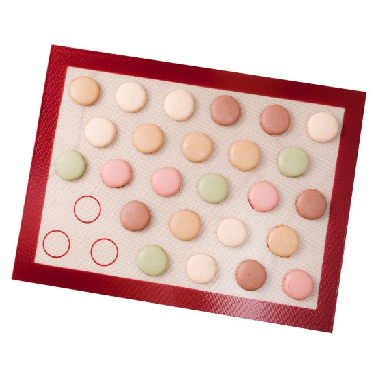 Tappetino da forno per macarons, silicone, 30×40 cm - NoStik
