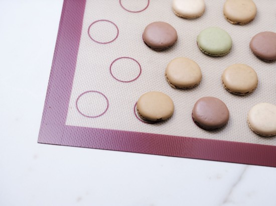 Tappetino da forno per macarons, silicone, 30×40 cm - NoStik